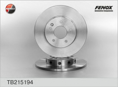 FENOX tb215194 -  Тормозной диск