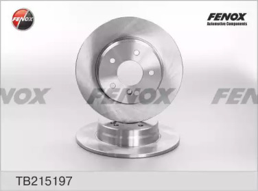 FENOX tb215197 -  Тормозной диск