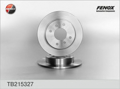 FENOX tb215327 -  Тормозной диск