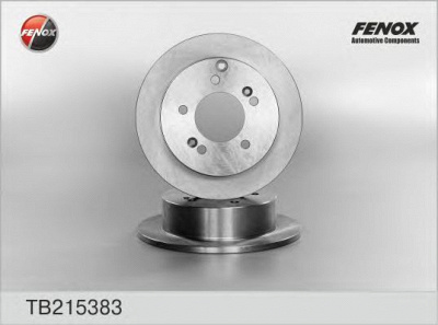 FENOX tb215383 -  Тормозной диск