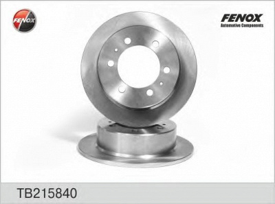 FENOX tb215840 -  Тормозной диск