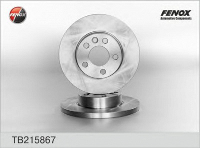 FENOX tb215867 -  Тормозной диск