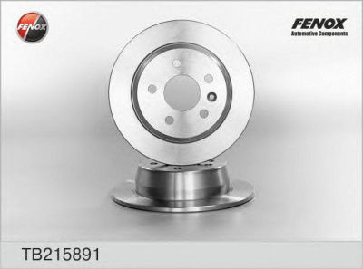 FENOX tb215891 -  Тормозной диск