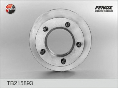 FENOX tb215893 -  Тормозной диск