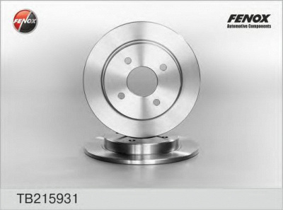 FENOX tb215931 -  Тормозной диск