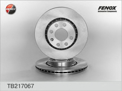 FENOX tb217067 -  Тормозной диск