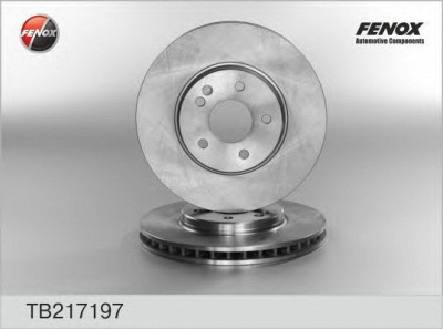 FENOX tb217197 -  Тормозной диск