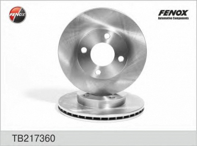 FENOX tb217360 -  Тормозной диск