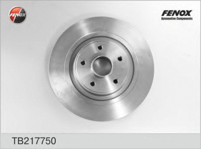 FENOX tb217750 -  Тормозной диск