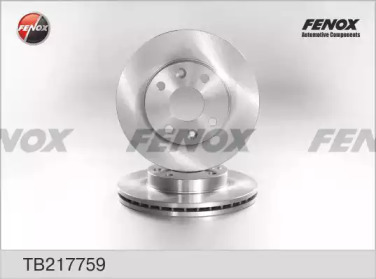 FENOX tb217759 -  Тормозной диск