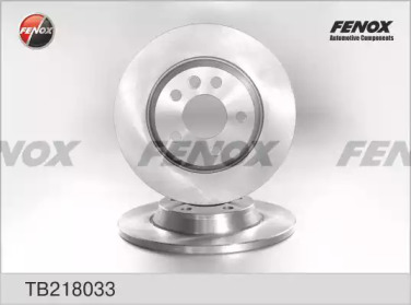 FENOX tb218033 -  Тормозной диск