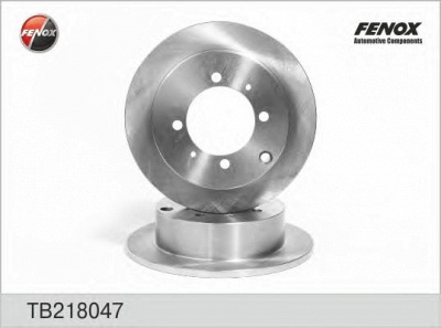 FENOX tb218047 -  Тормозной диск