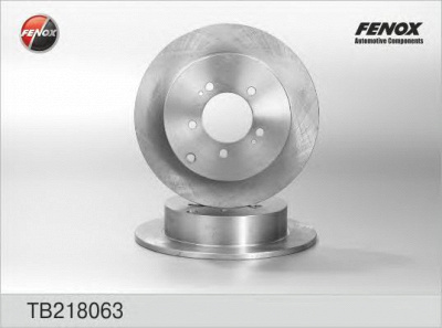 FENOX tb218063 -  Тормозной диск