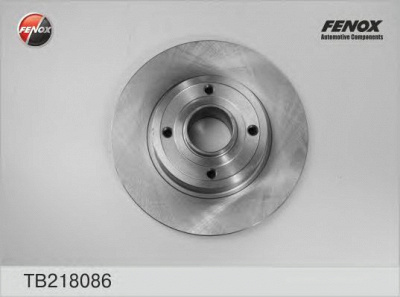 FENOX tb218086 -  Тормозной диск
