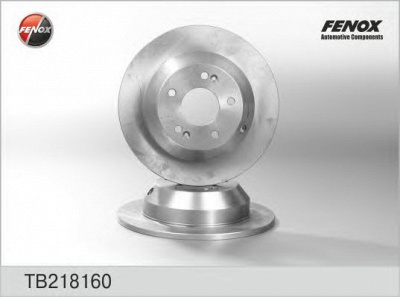 FENOX tb218160 -  Диск тормозной