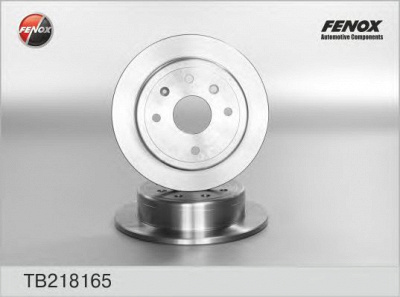 FENOX tb218165 -  Тормозной диск