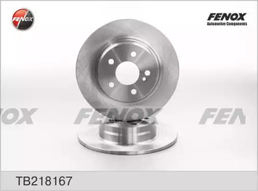 FENOX tb218167 -  Диск тормозной