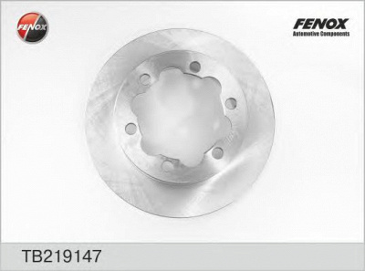 FENOX tb219147 -  Тормозной диск