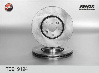 FENOX tb219194 -  Тормозной диск