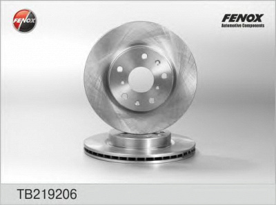 FENOX tb219206 -  Тормозной диск
