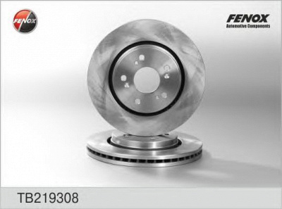FENOX tb219308 -  Диск тормозной