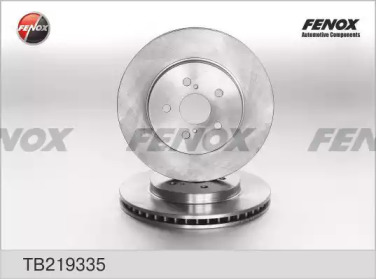 FENOX tb219335 -  Диск тормозной