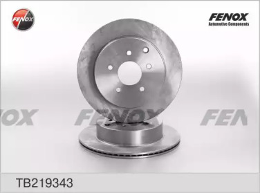 FENOX tb219343 -  Диск тормозной