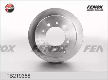 FENOX tb219358 -  Диск тормозной
