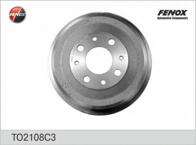 FENOX to2108c3 -  Барабан тормозной (чугун)