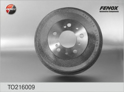 FENOX to216009 -  Тормозной барабан