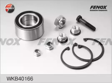 FENOX wkb40166 -  Подшипник ступицы колеса, комплект