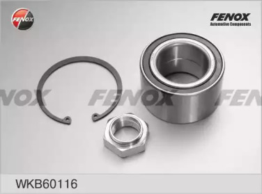 FENOX wkb60116 -  Комплект подшипника ступицы колеса