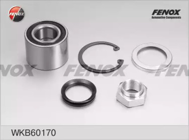 FENOX wkb60170 -  Комплект подшипника ступицы колеса