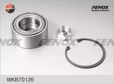FENOX wkb70126 -  Комплект подшипника ступицы колеса