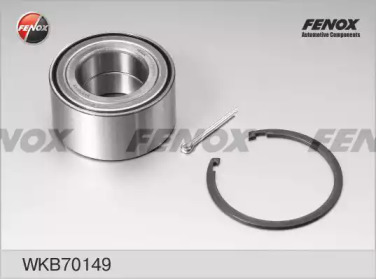 FENOX wkb70149 -  Подшипник ступицы, комплект передний