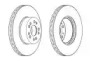 FERODO ddf1061c1 -  Диск тормозной передний вентилируемый
