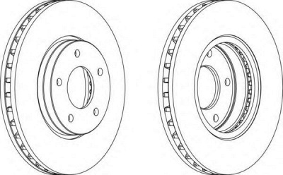 FERODO ddf10691 -  Тормозной диск