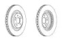 FERODO ddf1085c1 -  Диск тормозной передний вентилируемый