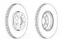 FERODO ddf1163c -  Диск тормозной передний вентилируемый