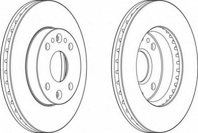 FERODO ddf13911 -  Тормозной диск