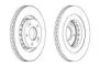 FERODO ddf1642c -  Диск тормозной передний вентилируемый