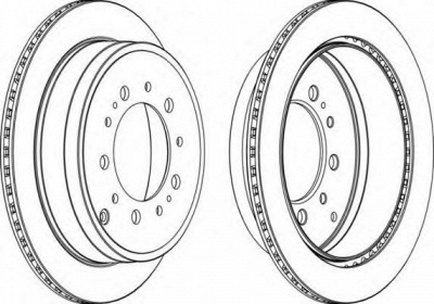 FERODO ddf17991 -  Тормозной диск