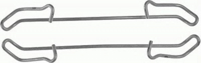 FERODO fba463 -  Комплектующие, колодки дискового тормоза