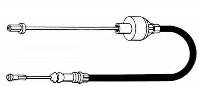 FERODO fcc422140 -  Трос, управление сцеплением