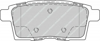 FERODO fdb4366 -  Комплект тормозных колодок, дисковый тормоз