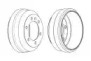 FERODO fdr329009 -  Тормозной барабан