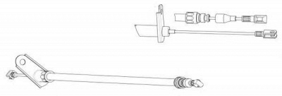 FERODO fhb431183 -  Трос, стояночная тормозная система