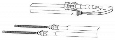 FERODO fhb432662 -  Трос, стояночная тормозная система