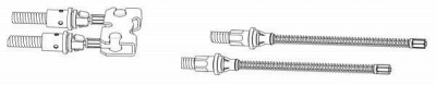 FERODO fhb433103 -  Трос, стояночная тормозная система