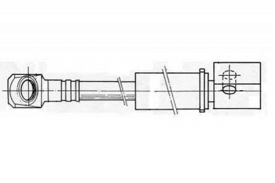 FERODO fhy2047 -  Тормозной шланг